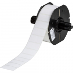 0.75" x 1.5" White Polyester Label
