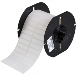 0.375" x 1.5" White Polyester Label
