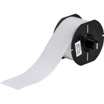 0.5" x 0.5" White Polyester Label