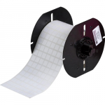 0.375" x 0.375" White Polyester Label