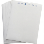 29693 0.9" x 3" White Paper LabelLAT-32-759-1