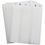 29694 1.437" x 2" LaserTab Polyester Label, WhiteLAT-33-747-1