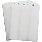 29694 1.437" x 2" LaserTab Polyester Label, White
