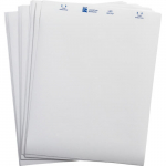 29696 1.437" x 3" LaserTab Polyester Label, WhiteLAT-34-747-1