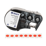 Aggressive Adhesive Multi-Purpose Labels RedM4-82-499-RD-BK