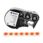 Aggressive Adhesive Multi-Purpose Labels OrangeM4-83-499-OR-BK