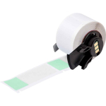 Self-Laminating Cable Labels, 2.5x1", Green/Clear_noscript