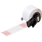 Self-Laminating Cable Labels, 2.5 x 1", Red/Clear_noscript