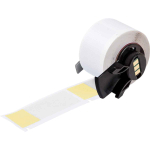 Self-Laminating Cable Labels, 2.5x1", Yellow/Clear_noscript