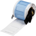 PermaSleeve Cable Labels, .25 x 1", WhiteM6-250-1-342-WT
