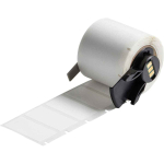 Self-Laminating Cable Labels, .75x1.5", All White_noscript
