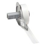 Metalized Gray Polyester Label Tape, 0.5" x 50'_noscript