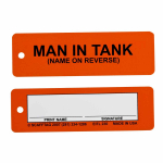 PVC Multitag Insert: Man In Tank: Man In Tank..._noscript