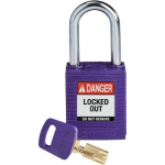 150250 Nylon Lockout Padlock, Purple_noscript