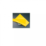107769 36" x 36" Yellow Vinyl Slikstopper Drain Seal_noscript
