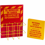RTK Compliance Center With MSDS Binders, Spanish
