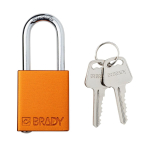 Lockout Padlock, Orange, Key Code 021_noscript