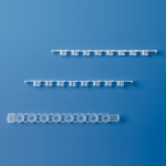 PCR Clear 8-Flat-Caps Strip