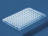 96 Well Clear PCR Plate, Semi-skirted, Low-profile_noscript