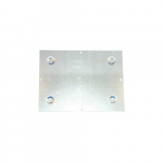 Aluminum Chassis Bottom Plate, 10" x 14"