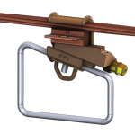 0.232"-0.292", #2 Bail Stirrup Connector, 1/0 Bail102011-2C