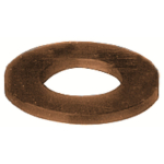 1/2" Stainless Steel Flat Washer, BSXF50FWSSBOX100