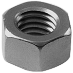 1/2" Galvanized Steel Hex Nut, Grade 5