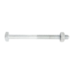 1/2" x 2.50" Aluminum Hex Bolt50X250HABBOX