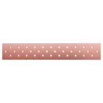 1/4" x 4" x 12", J-Hole Pattern, Ground Bar OnlyCB14412J