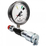 In-Line Pressure Gauge for Hydraulic Pumps