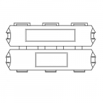 Wejtap Cover for Small Old Style Red ConnectorsWCCR