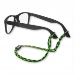 Paracord Eyewear Retainers, Green/Black_noscript