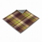 Double Sided Lens Cleaning Cloth, Plaid