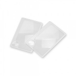 Credit Card Magnifier with Spot Lens Twin Pack