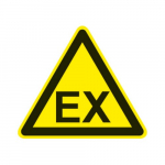 WS-EX "Explosive Atmosphere" Warning Sign_noscript