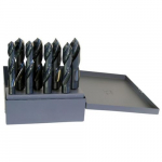 Style 190-F Drill Set, Metal Case