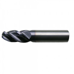 1/2" 4-Flute Ball Nose End Mill - TiAlN