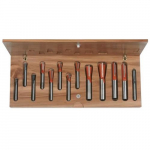 13 Piece Dovetail and Straight Router Bit Set