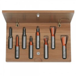 Dovetail and Straight Router Bit Set