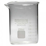 Griffin Low-Form Beaker, Glass, 250 ml