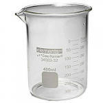 Griffin Low-Form Beaker, Glass, 400 ml