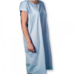 Patient Blue Full Open Gown, 2X-Large Size_noscript