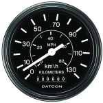 30LP113KM (P-LOW) Speedometer with Odometer, 3.375"