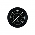 24A30 Tachometer with Hourmeter, 12 V, Black