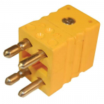 Dual Thermocouple Connector Standard Male, Type-K_noscript