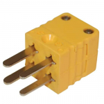 Dual Thermocouple Connector, Mini, Male, Type-K_noscript
