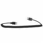 Coiled Extension Cable, Type J, Male to Male, 5ft_noscript