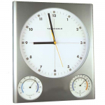 Traceable Analog Wall Clock with Temperature_noscript