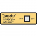 Irreversible Thermostrip Indicator