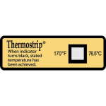 Irreversible Thermostrip Indicator